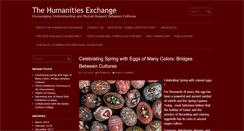 Desktop Screenshot of humanities-exchange.org